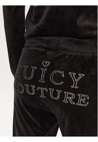 Juicy Couture Spodnie dresowe Regal Lisa JCBBJ224829 Czarny Flare Fit. Kolor: czarny. Materiał: syntetyk