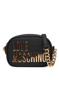 Love Moschino - LOVE MOSCHINO Torebka JC4026PP1NKD0000 Czarny. Kolor: czarny. Materiał: skórzane #3