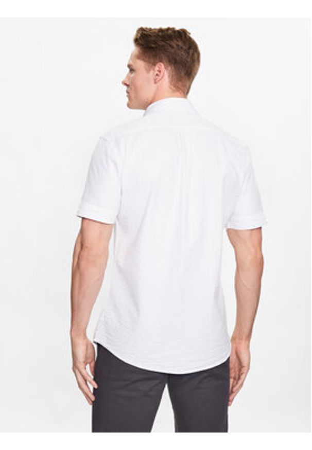 Lindbergh Koszula 30-203431 Biały Slim Fit. Kolor: biały. Materiał: bawełna