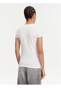 Armani Exchange T-Shirt XW000529 AF10356 U0002 Biały Slim Fit. Kolor: biały. Materiał: bawełna