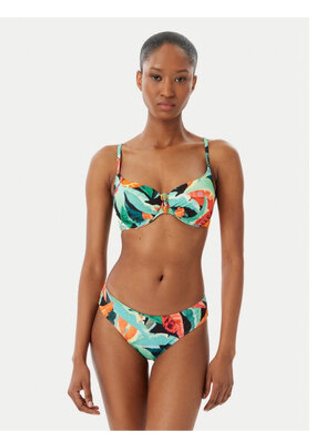 SELMARK - Selmark Dół od bikini BN602 Kolorowy. Materiał: syntetyk. Wzór: kolorowy