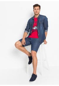 bonprix - T-shirt (3 szt.). Kolor: niebieski. Wzór: nadruk #2