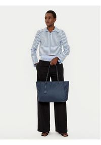 MICHAEL Michael Kors Torebka Georgia 30R5SIOT3C Granatowy. Kolor: niebieski