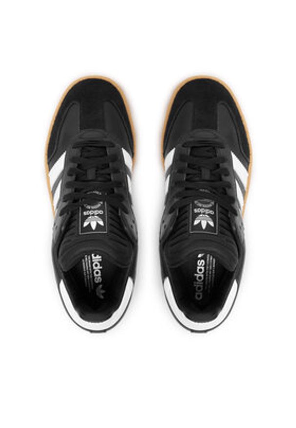 Adidas - adidas Sneakersy Samba Xlg IE1379 Czarny. Kolor: czarny. Materiał: skóra