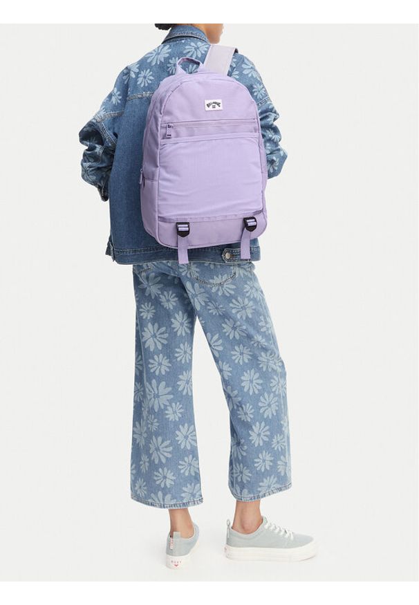 Billabong Plecak CWBEO-BLB-M-007-10 Fioletowy jasny. Kolor: fioletowy. Materiał: materiał