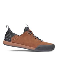 Buty do wspinaczki Black Diamond Session Suede. Kolor: brązowy. Materiał: guma, skóra. Szerokość cholewki: normalna. Sport: wspinaczka
