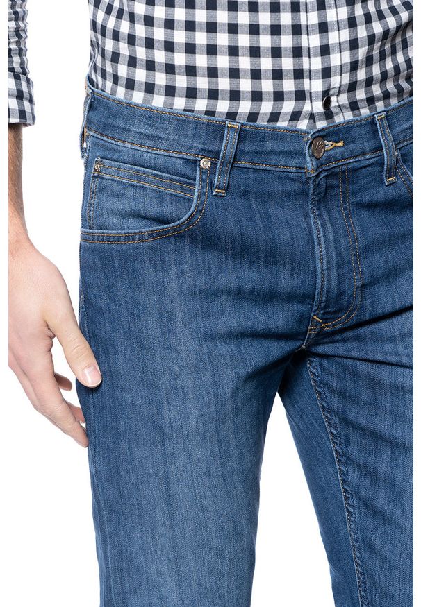 Lee - LEE SPODNIE MĘSKIE DAREN ZIP FLY TRUE BLUE L707ACHJ 112118047