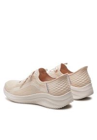 skechers - Skechers Sneakersy Ultra Flex 3.0-Brilliant Path 149710/NAT Beżowy. Kolor: beżowy. Materiał: mesh, materiał #3