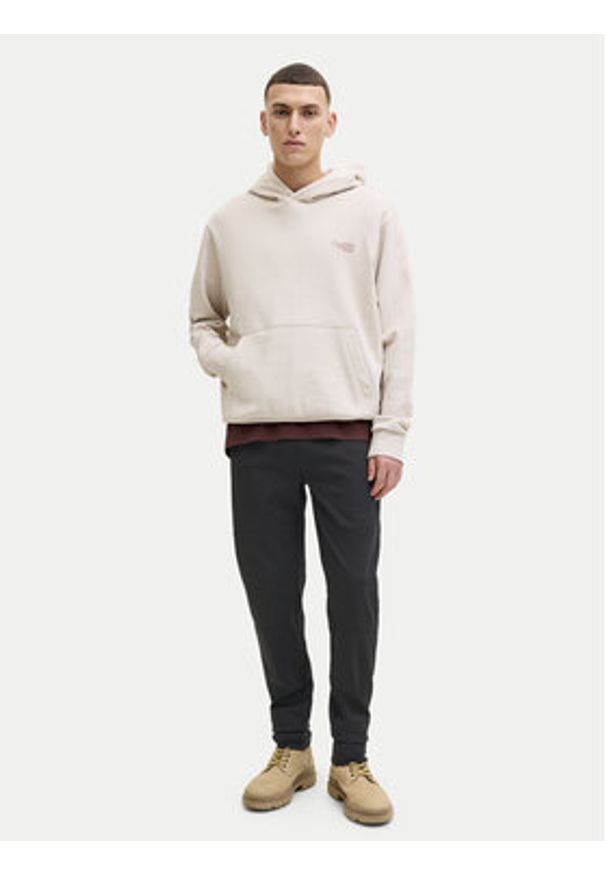 Jack & Jones Spodnie dresowe Gordon 12288623 Czarny Regular Fit. Kolor: czarny. Materiał: syntetyk