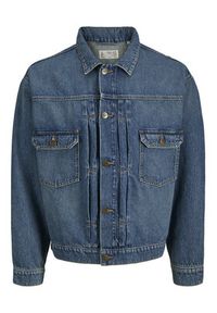 Jack & Jones - Jack&Jones Kurtka jeansowa Miles 12283761 Niebieski Regular Fit. Kolor: niebieski. Materiał: bawełna #3