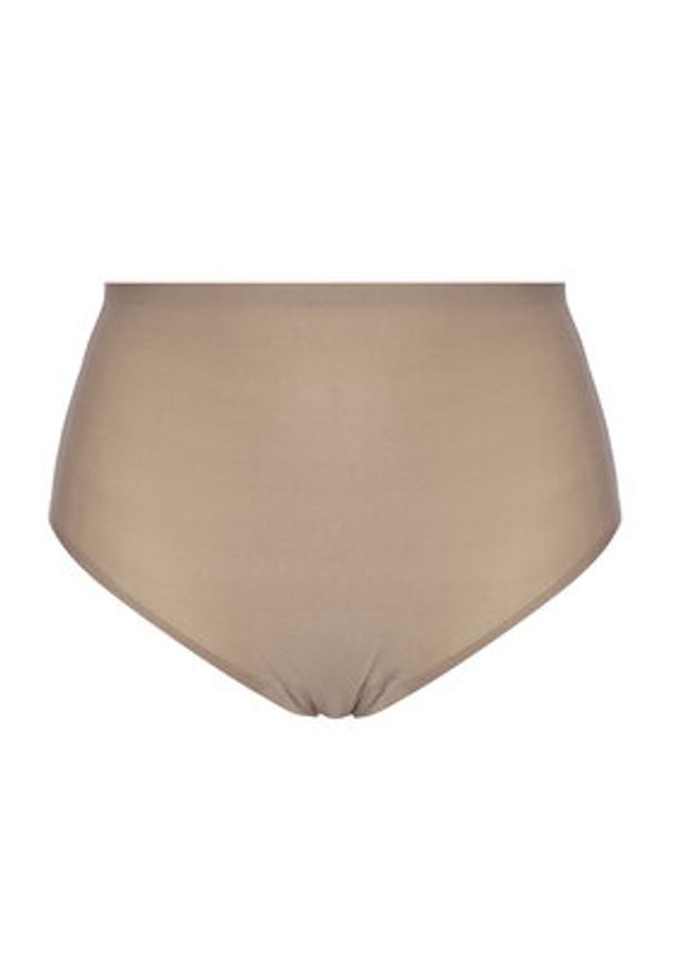 Chantelle Figi klasyczne z wysokim stanem Soft Stretch C26470 Brązowy. Stan: podwyższony. Kolor: brązowy. Materiał: syntetyk