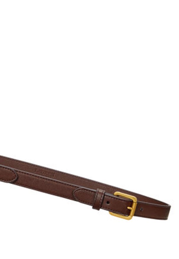 Lauren Ralph Lauren - LAUREN RALPH LAUREN Pasek Damski 412917963004 Brązowy. Kolor: brązowy. Materiał: skóra