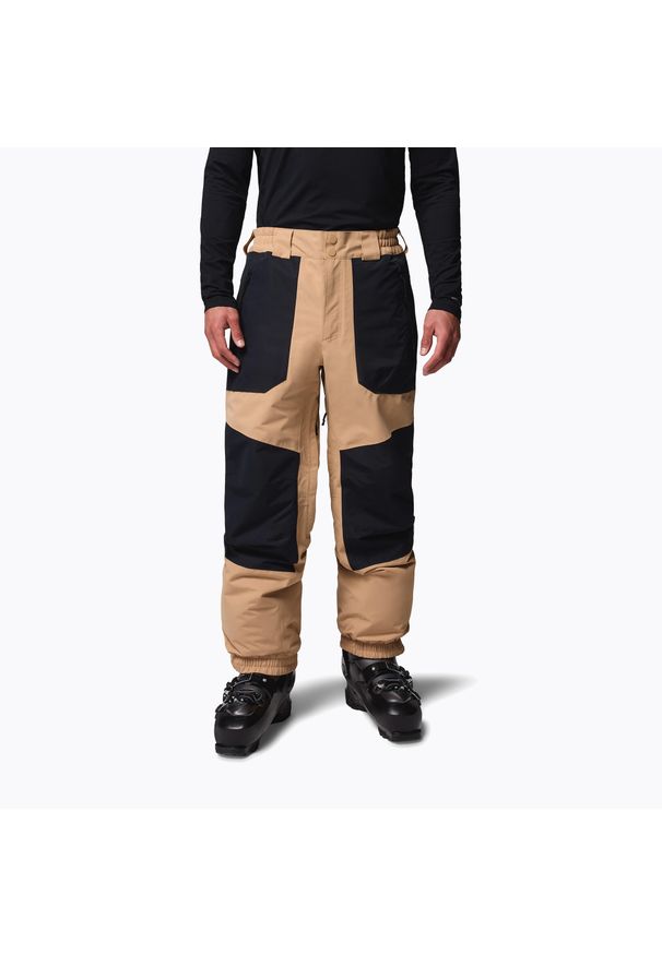 columbia - Spodnie boardowe męskie Columbia Coreshot. Kolor: beżowy. Sezon: zima. Sport: narciarstwo