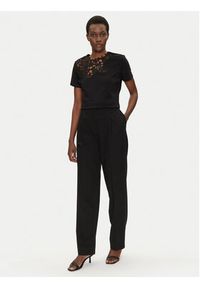 Morgan Bluzka 251-DUNE M Czarny Regular Fit. Kolor: czarny. Materiał: bawełna #3