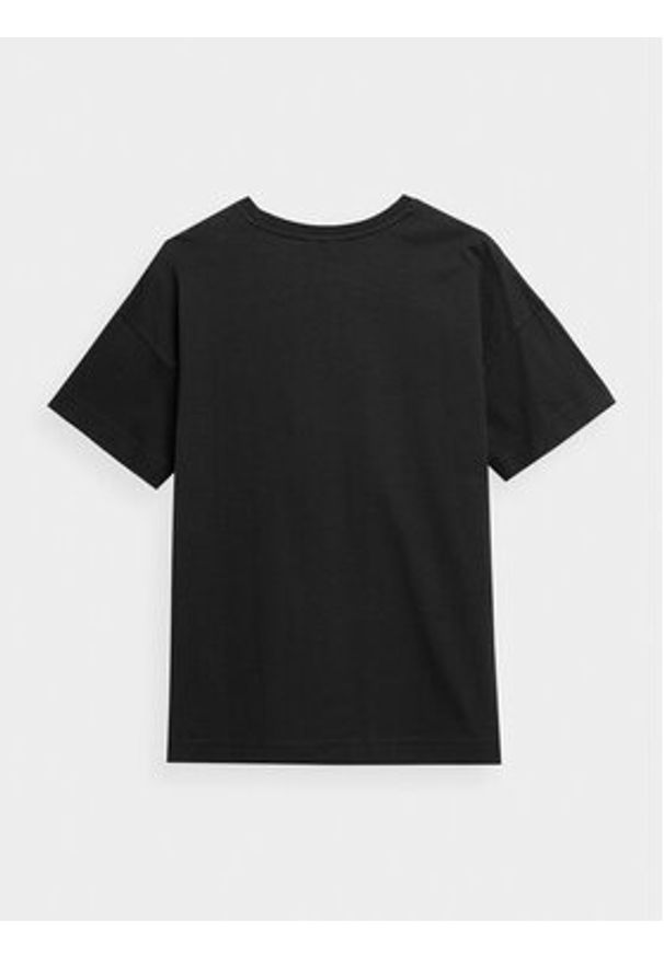 outhorn - Outhorn T-Shirt OTHAW23TTSHF0843 Czarny Regular Fit. Kolor: czarny. Materiał: bawełna