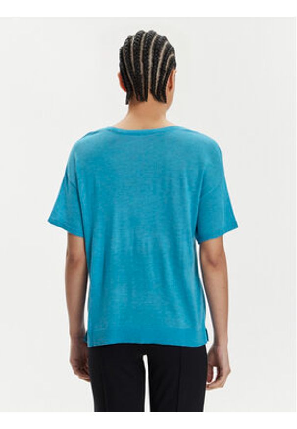 Vila T-Shirt Abella 14089540 Niebieski Relaxed Fit. Kolor: niebieski. Materiał: syntetyk