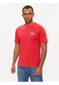 Jack & Jones - Jack&Jones T-Shirt Trevor 12227773 Czerwony Standard Fit. Kolor: czerwony. Materiał: bawełna #1