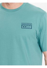 Converse T-Shirt Cons 10021134-A15 Zielony Regular Fit. Kolor: zielony. Materiał: bawełna #4