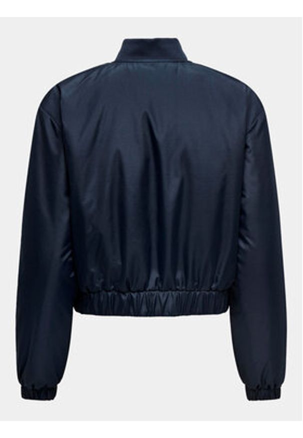 JDY Kurtka bomber Dixie 15317122 Granatowy Regular Fit. Kolor: niebieski. Materiał: syntetyk
