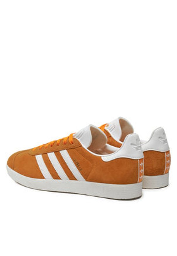 Adidas - adidas Sneakersy Gazelle IG2091 Pomarańczowy. Kolor: pomarańczowy. Materiał: skóra, zamsz. Model: Adidas Gazelle