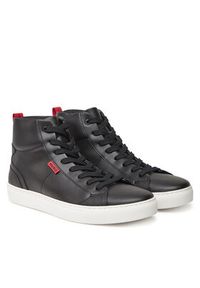 Hugo - HUGO Sneakersy Morrie 50537334 Czarny. Kolor: czarny. Materiał: skóra #5