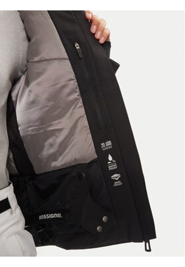 Rossignol Kurtka narciarska Strawpile RLNWJ09 Czarny Regular Fit. Kolor: czarny. Materiał: syntetyk. Sport: narciarstwo