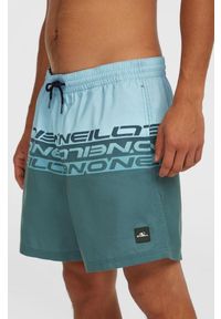 Szorty plażowe męskie O'Neill Cali Stripe 16''. Kolor: niebieski