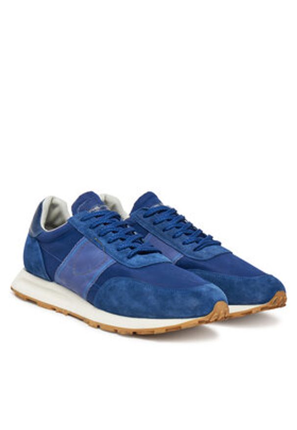 Philippe Model Sneakersy TILU W011 Granatowy. Kolor: niebieski. Materiał: skóra