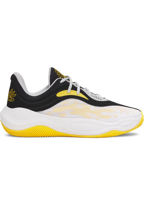 Buty do koszykówki Under Armour Curry Splash 25. Kolor: wielokolorowy, biały, czarny. Sport: koszykówka