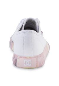 Buty DC Shoes W ADJS300295-PPF białe. Kolor: biały. Materiał: syntetyk, tworzywo sztuczne, materiał