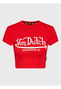 Von Dutch T-Shirt Arta 6230046 Czerwony Regular Fit. Kolor: czerwony. Materiał: bawełna #1