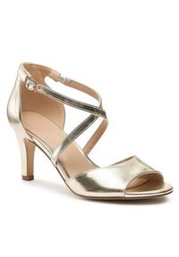 Clara Barson Sandały LS5953-02 Złoty. Kolor: złoty. Materiał: skóra #5