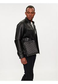 Guess Saszetka HMMILO P4260 Czarny. Kolor: czarny. Materiał: skóra #1