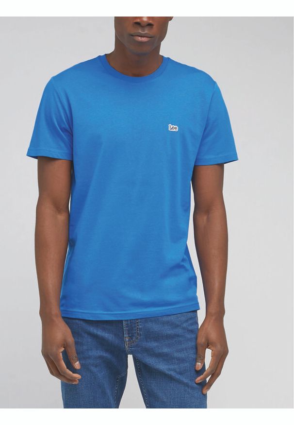 T-Shirt Lee. Kolor: niebieski
