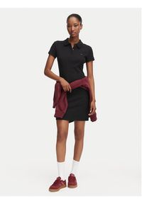 Tommy Jeans Sukienka codzienna DW0DW22852 Czarny Slim Fit. Okazja: na co dzień. Kolor: czarny. Materiał: bawełna. Typ sukienki: proste. Styl: casual #3