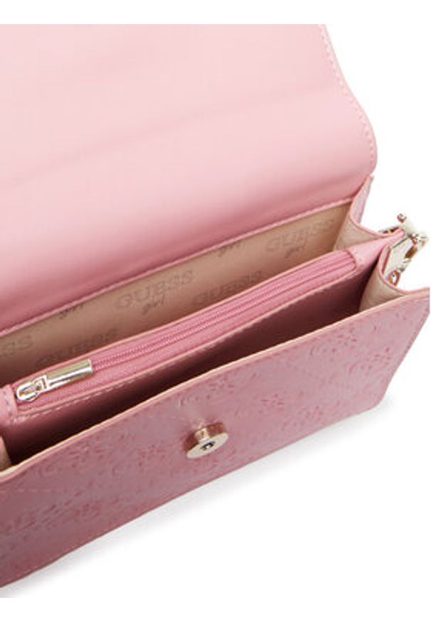 Guess Torebka J6RZ15 WGT10 Różowy. Kolor: różowy. Materiał: skórzane