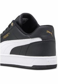 Puma - Sneakersy Caven 2.0 PUMA Black White Gold. Kolor: biały, czarny, żółty, wielokolorowy. Sezon: lato #2