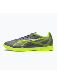 Puma - Buty piłkarskie męskie PUMA Ultra 5 Play IT matte aged alert/puma aged. Kolor: zielony. Sport: piłka nożna