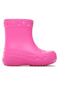 Crocs Kalosze Crocs Classic Boot Kids 208544 Różowy. Kolor: różowy #1