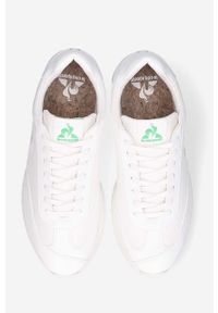 Le Coq Sportif sneakersy kolor biały Buty Neree Vintage 2021588 2021588-BIALY. Nosek buta: okrągły. Zapięcie: sznurówki. Kolor: biały. Materiał: włókno, guma #4