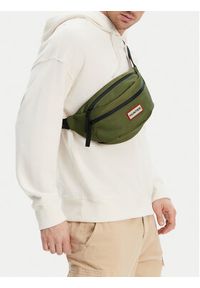 Hunter Saszetka nerka HTR-B-010-07 Khaki. Kolor: brązowy. Materiał: materiał
