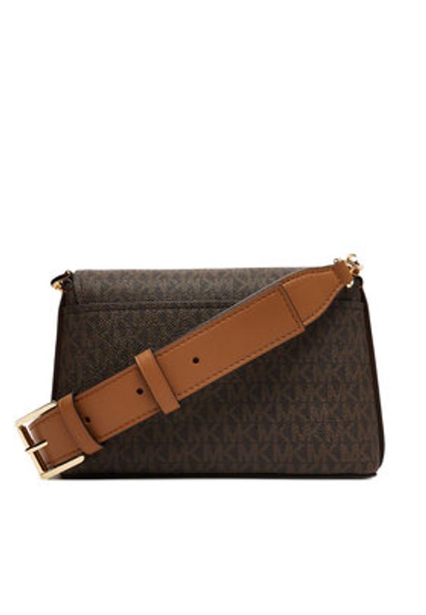 MICHAEL Michael Kors Torebka Nessa 30T5G8ZM1B Brązowy. Kolor: brązowy. Materiał: skórzane