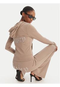 Juicy Couture Bluza Oola JCWAS126306 Beżowy Slim Fit. Kolor: beżowy. Materiał: bawełna #6