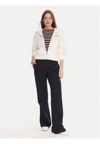 TOMMY HILFIGER - Tommy Hilfiger Bluza Script WW0WW45742 Écru Regular Fit. Materiał: bawełna