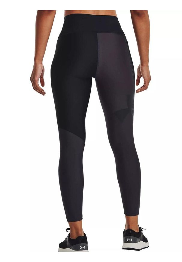 Spodnie sportowe damskie Under Armour Armour Colorblock Ankle Leg. Kolor: czarny. Sport: fitness