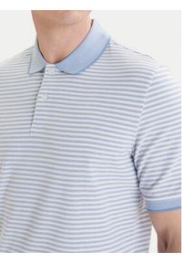 Bugatti Polo 8150-75092C Biały Regular Fit. Typ kołnierza: polo. Kolor: biały. Materiał: syntetyk #3