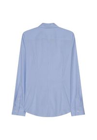 Seidensticker Koszula 60.080619 Niebieski Slim Fit. Kolor: niebieski. Materiał: bawełna #7