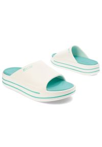 Big-Star - Zielone Klapki Big Star Wygodne Obuwie Damskie. Kolor: biały. Sezon: lato #6