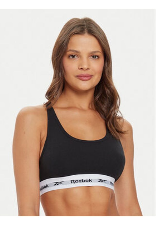 Reebok Biustonosz sportowy FRANKIE - AW24 (2-pack) Kolorowy. Materiał: bawełna. Wzór: kolorowy