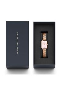 Daniel Wellington Zegarek Quadro DW00100621 Różowy. Kolor: różowy #3